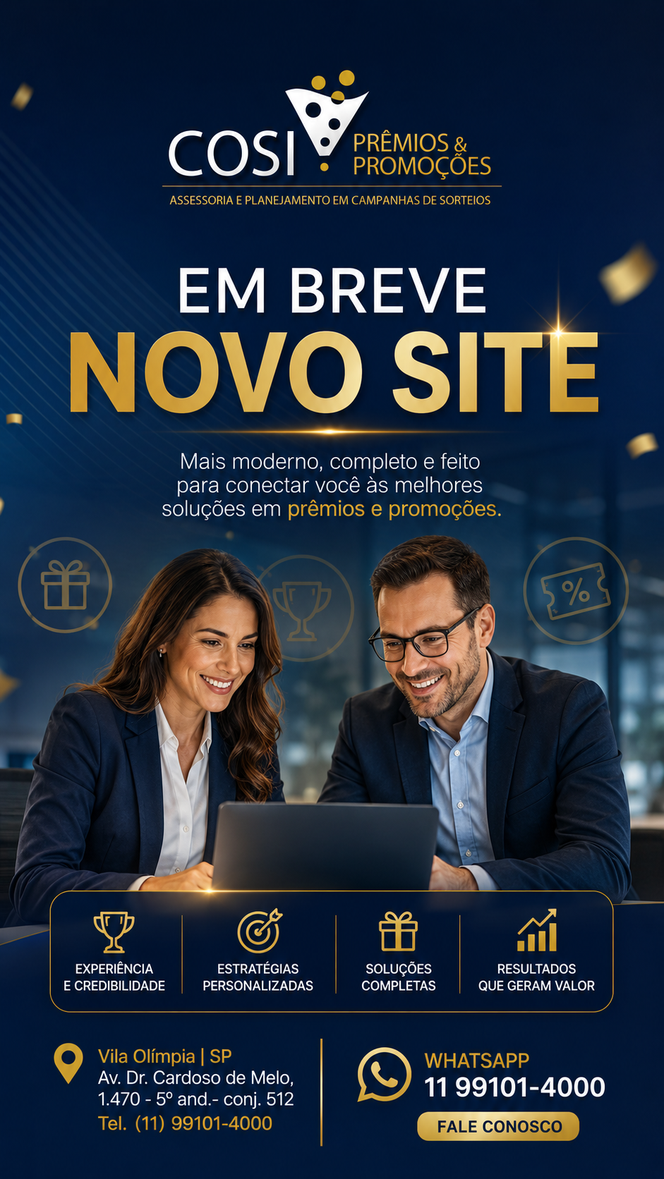 COSI Prêmios & Promoções - Novo Site em Breve